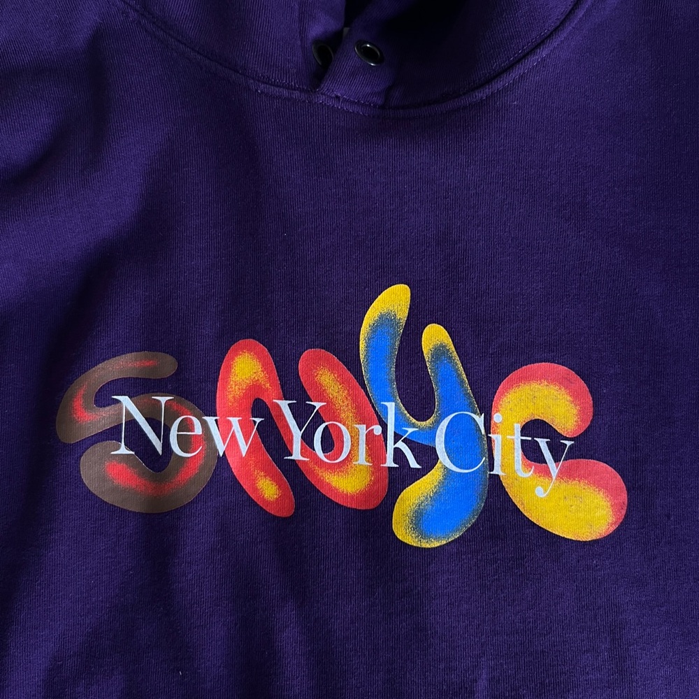 Saturdays New York City Purple Hoodie